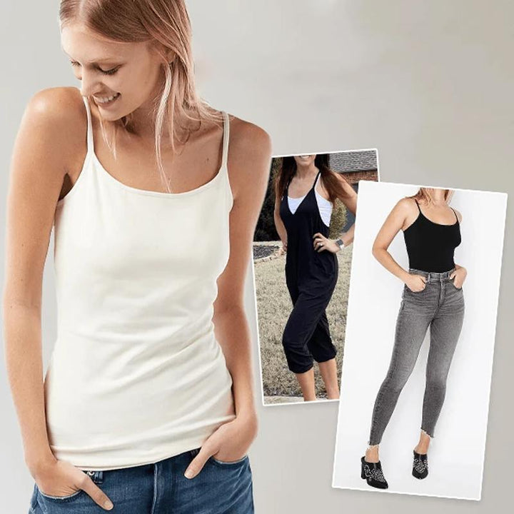 1+1 GRATIS | SleekTee - Tanktop | Nie wieder einen BH tragen!