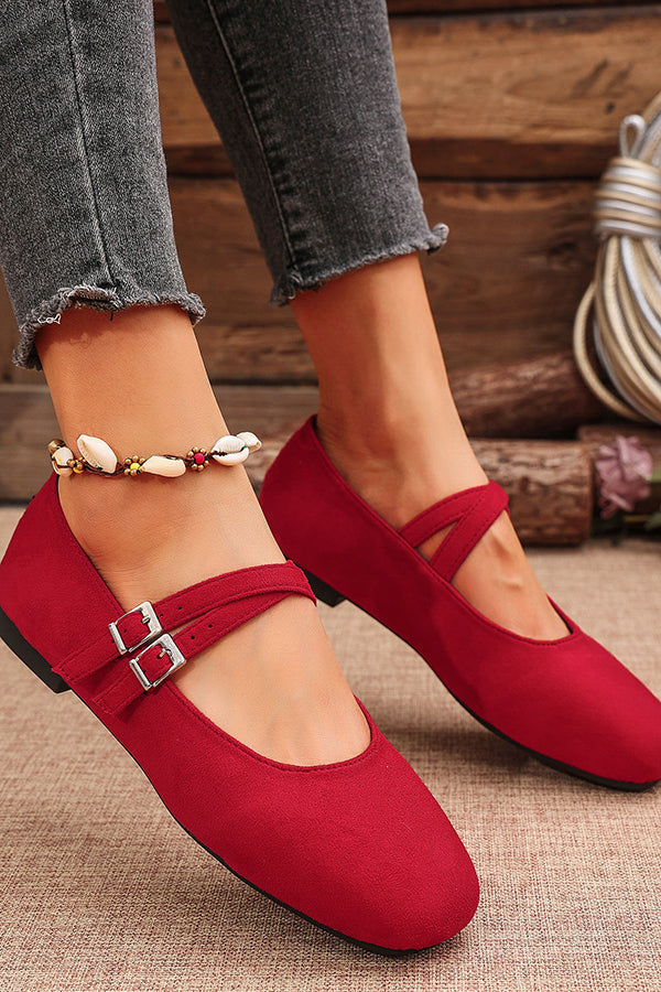 Spitze Wildleder-Schnürschuhe