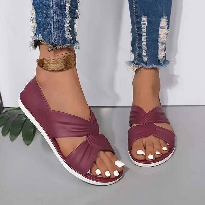 Lenja - Komfort Rutsch Sandalen