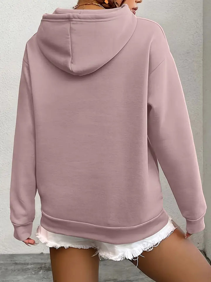 Vanora - Langarm Kapuzenpullover Mit Taschen