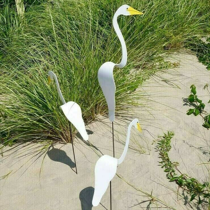 WhirlWing™ - Tanzende Vögel Garten Metall Kunst