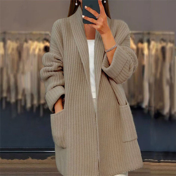 Amira | Komfortabler Strickpullover mit Taschen
