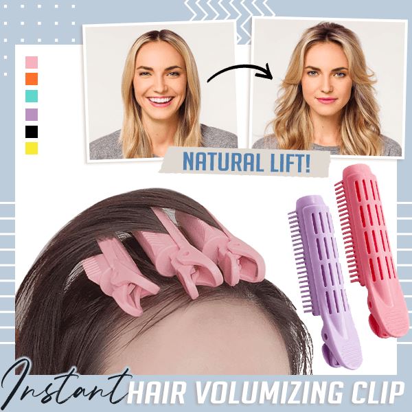 1+1 Gratis  | VoluClip | Root-Booster-Klemmen - Sofort mehr Volumen und Selbstvertrauen ohne Haarschäden