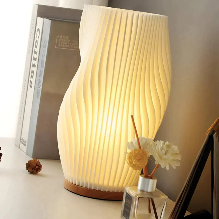 Serene Wavecrest Lamp