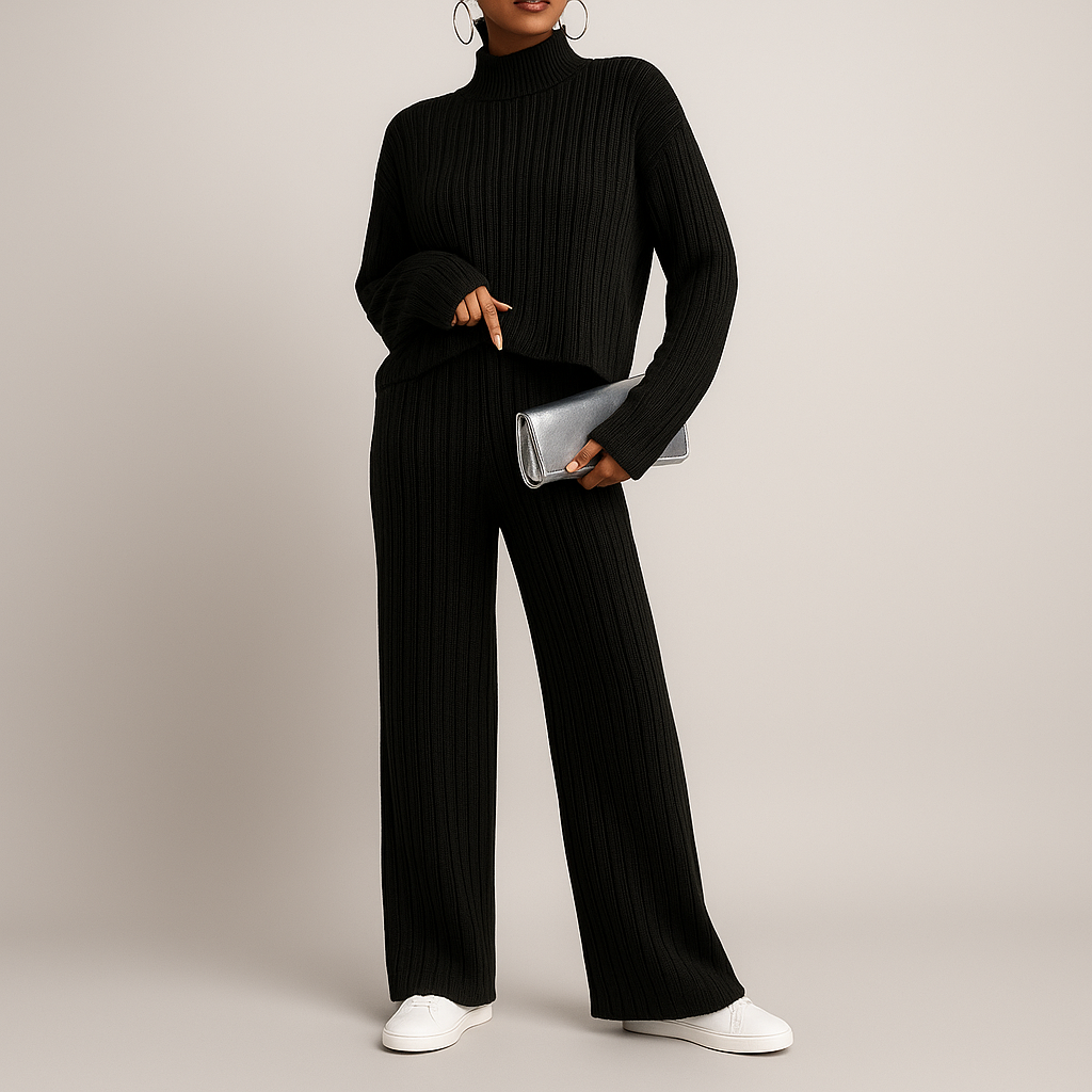 Anila | Zweiteiliges gestricktes Lounge-Set