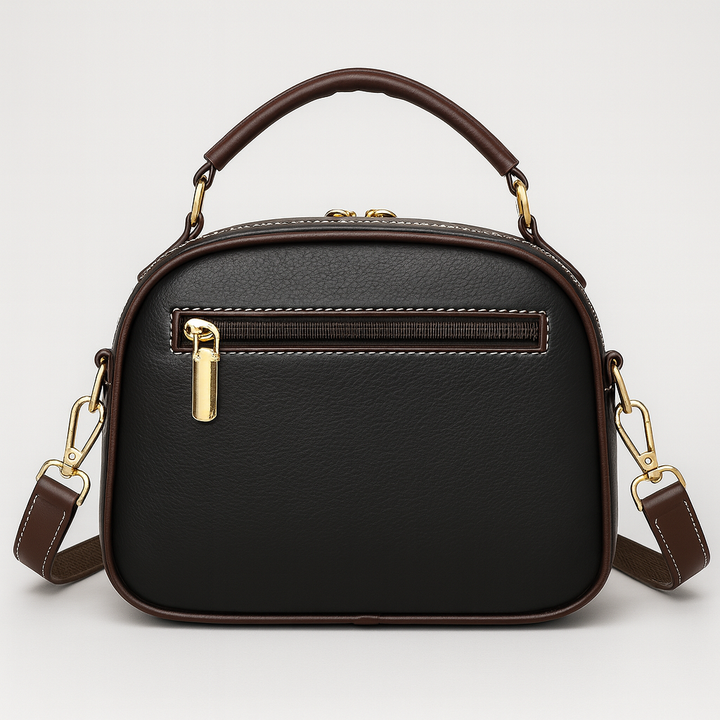 Chloe | Elegante Crossbody Bag mit zwei Lagen und breitem Tragegurt