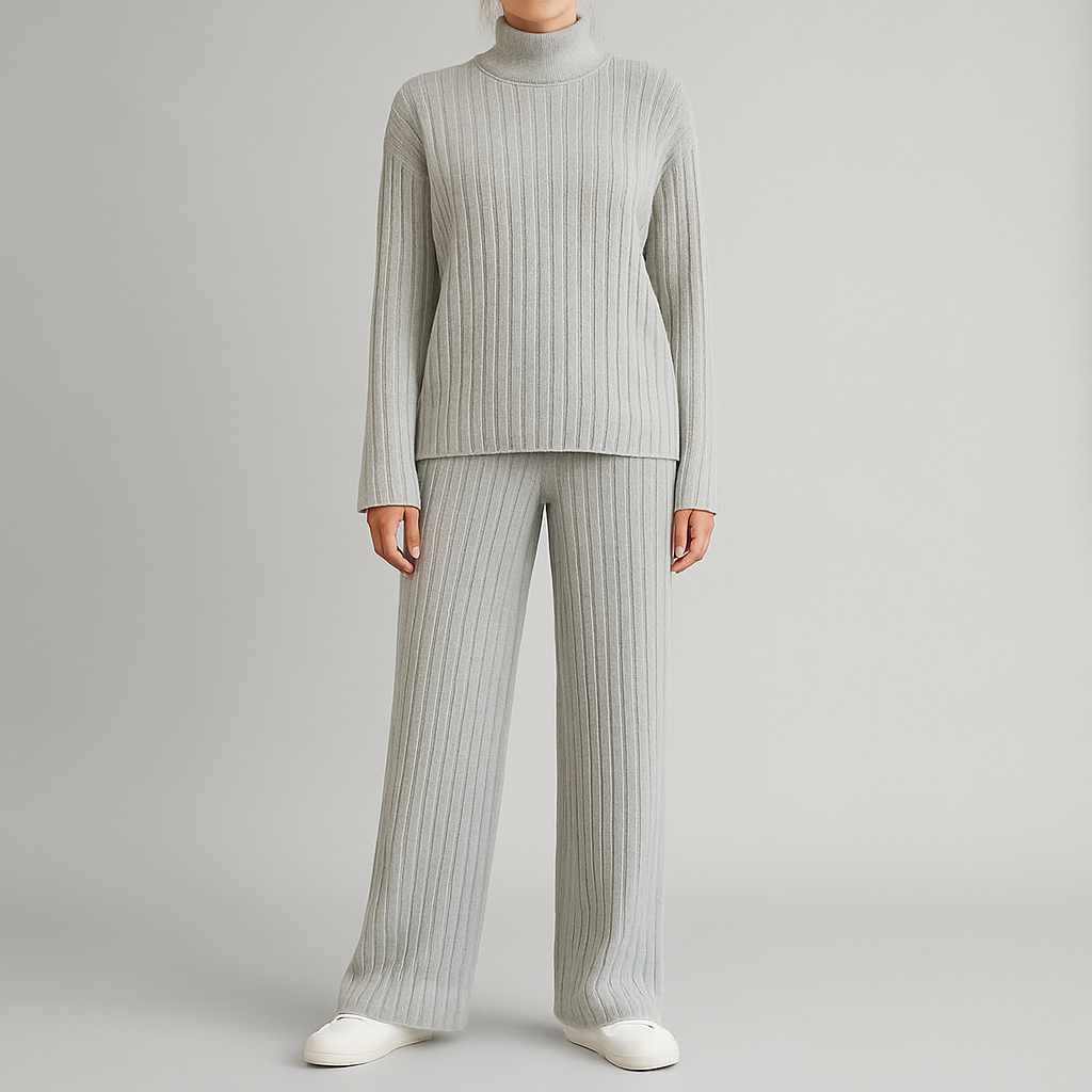 Anila | Zweiteiliges gestricktes Lounge-Set