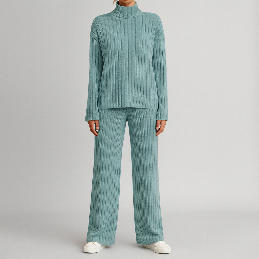 Anila | Zweiteiliges gestricktes Lounge-Set
