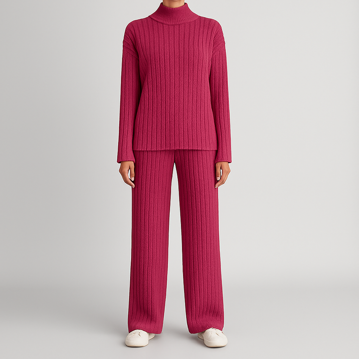 Anila | Zweiteiliges gestricktes Lounge-Set