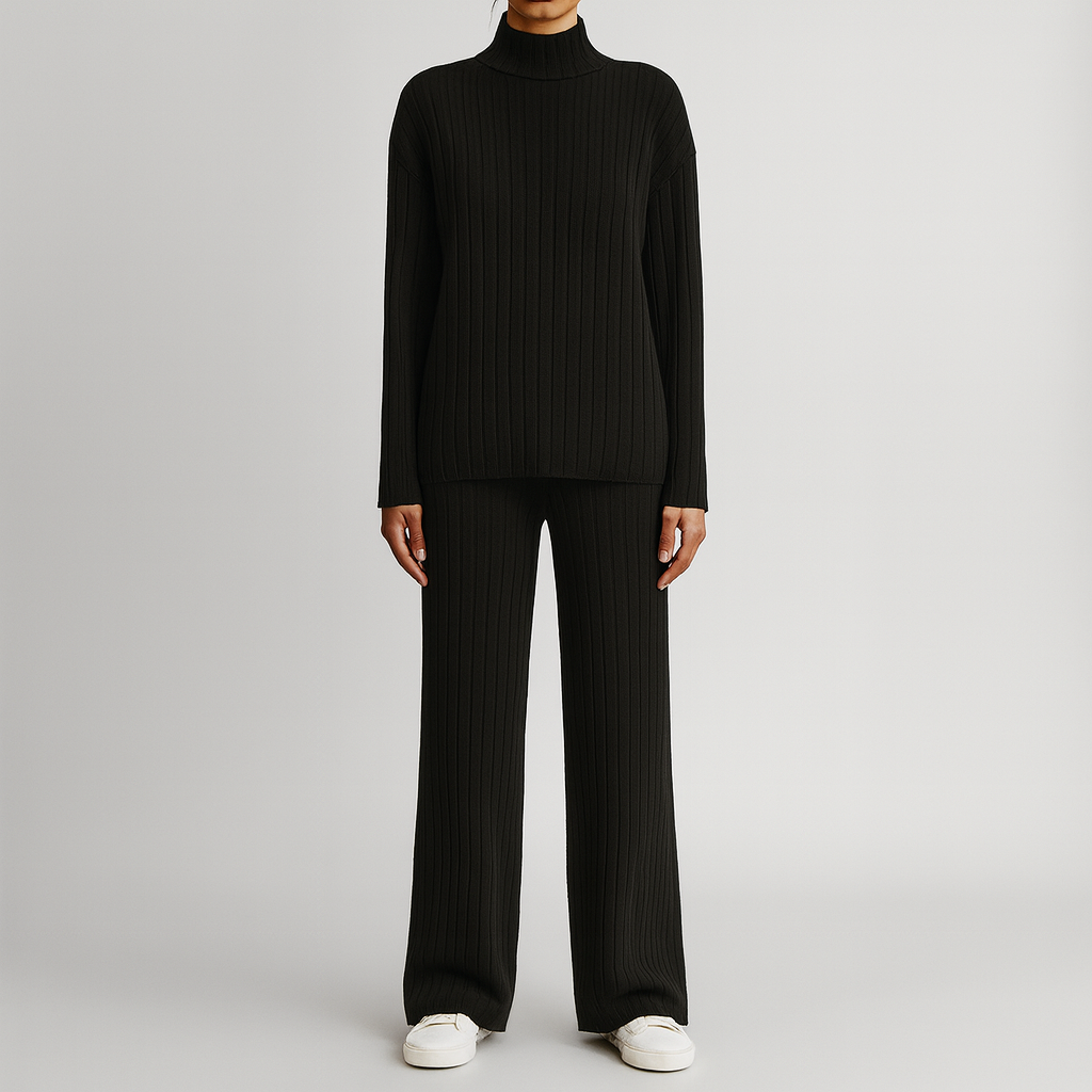 Anila | Zweiteiliges gestricktes Lounge-Set