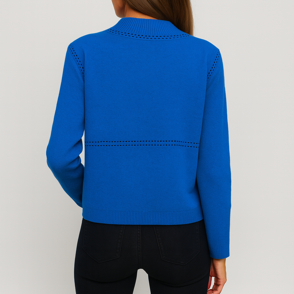 Alexa | Damen Strickjacke mit Knöpfen