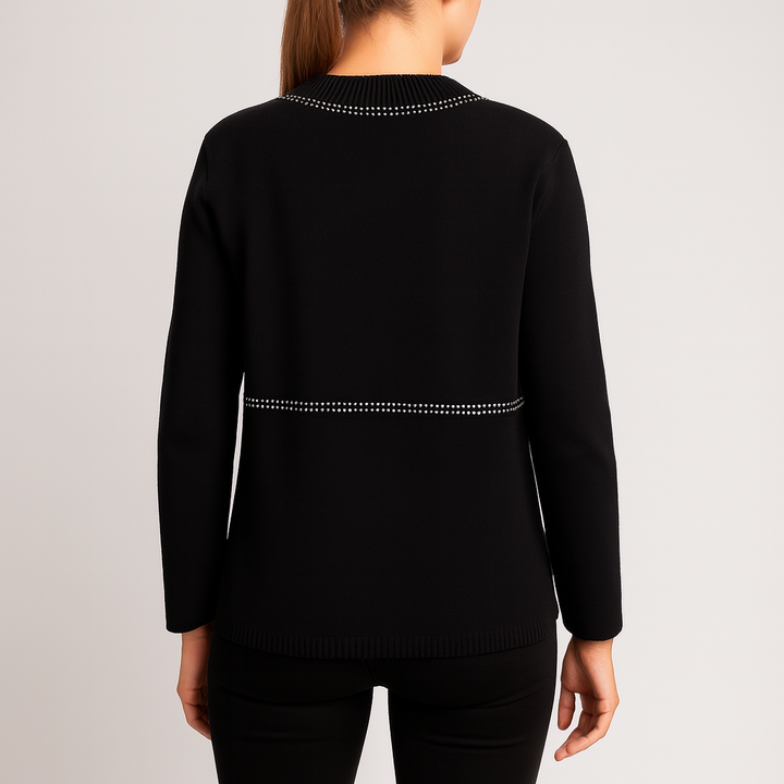 Alexa | Damen Strickjacke mit Knöpfen