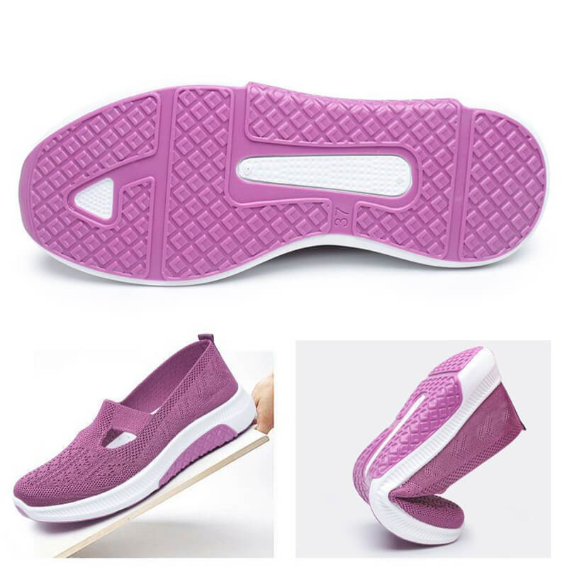 SoftStep | Rutschfeste flache schuhe mit weicher sohle