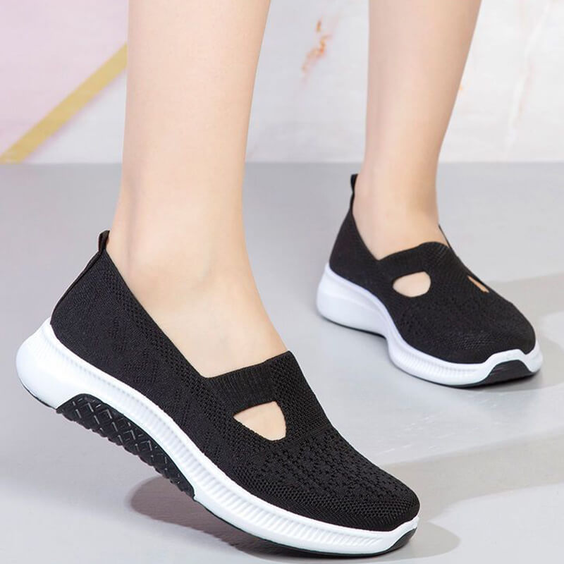 SoftStep | Rutschfeste flache schuhe mit weicher sohle