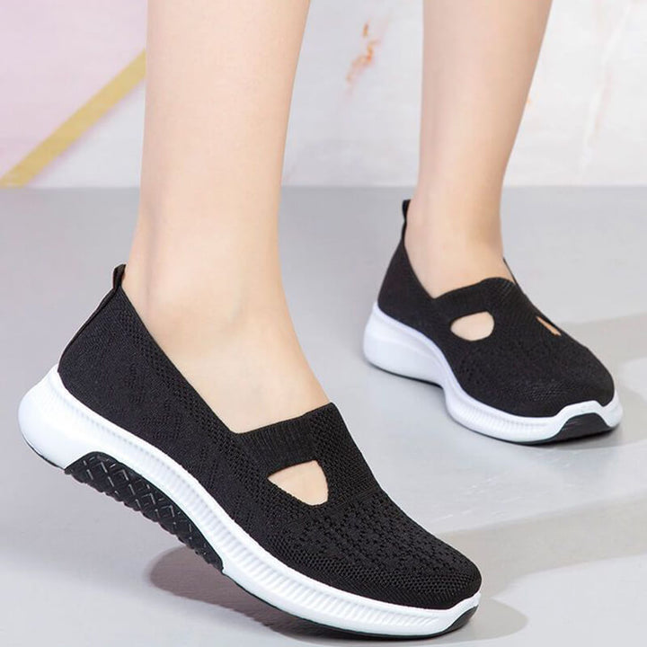 SoftStep | Rutschfeste flache schuhe mit weicher sohle