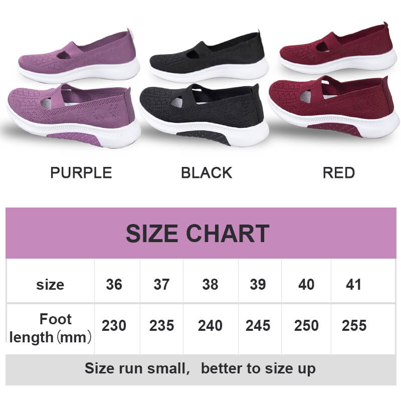 SoftStep | Rutschfeste flache schuhe mit weicher sohle