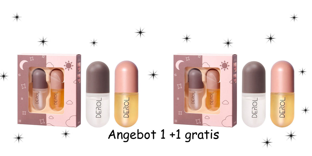 1 +1 Gratis | VoluLuxe™ Natürliche Inhaltsstoffe für vollere, hydratisierte Lippen mit dezentem Glanz