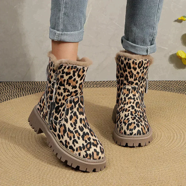 Larissa™ | Stylische Stiefel mit Leopardenmuster