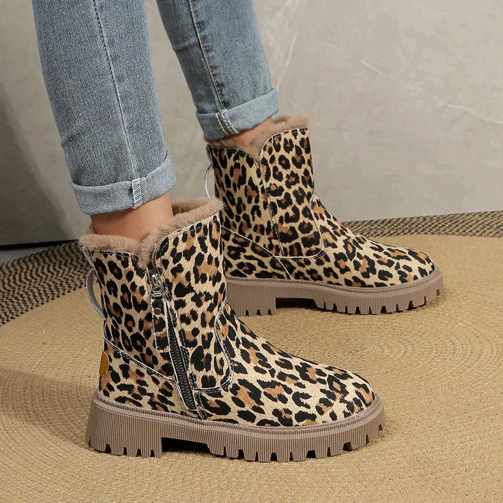 Larissa™ | Stylische Stiefel mit Leopardenmuster