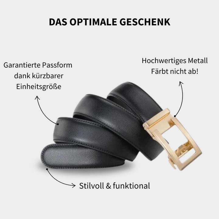 Majestice Belt™ | Easy-Click Automatik Ledergürtel | 1+1 Gratis!