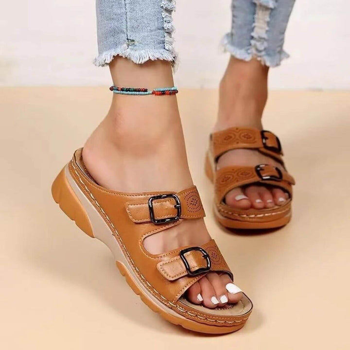 Yadira - Orthopädische Sandalen mit Doppelter Schnalle