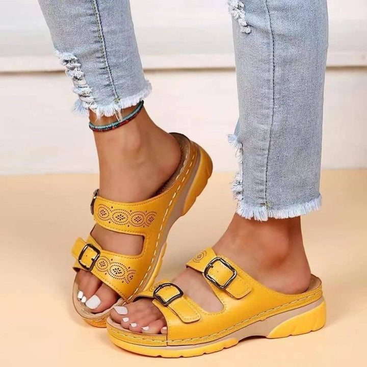 Yadira - Orthopädische Sandalen mit Doppelter Schnalle