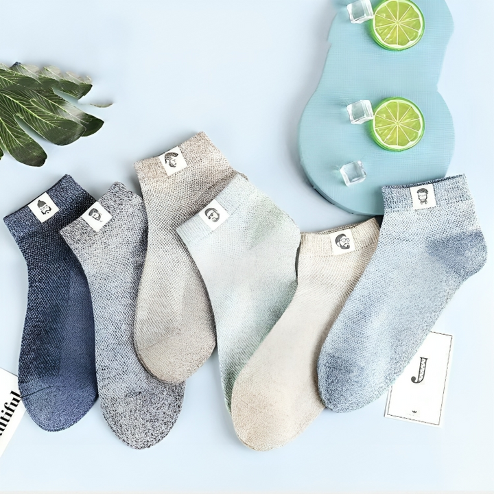 5 + 5 GRATIS HEUTE | AirSocks™ | Antibakterielle, atmungsaktive Socken