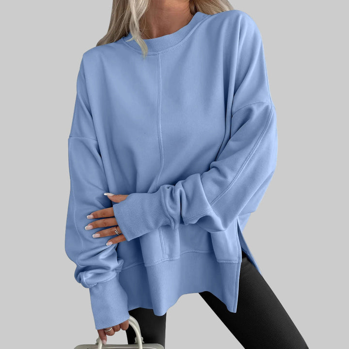 Malina – Bequemes Oversized Langarm-Sweatshirt