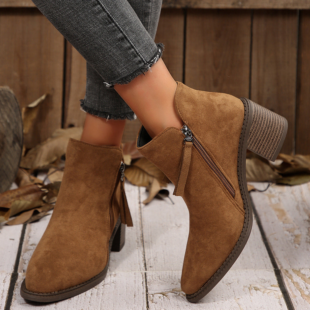 NORA – Stiefeletten aus Wildleder