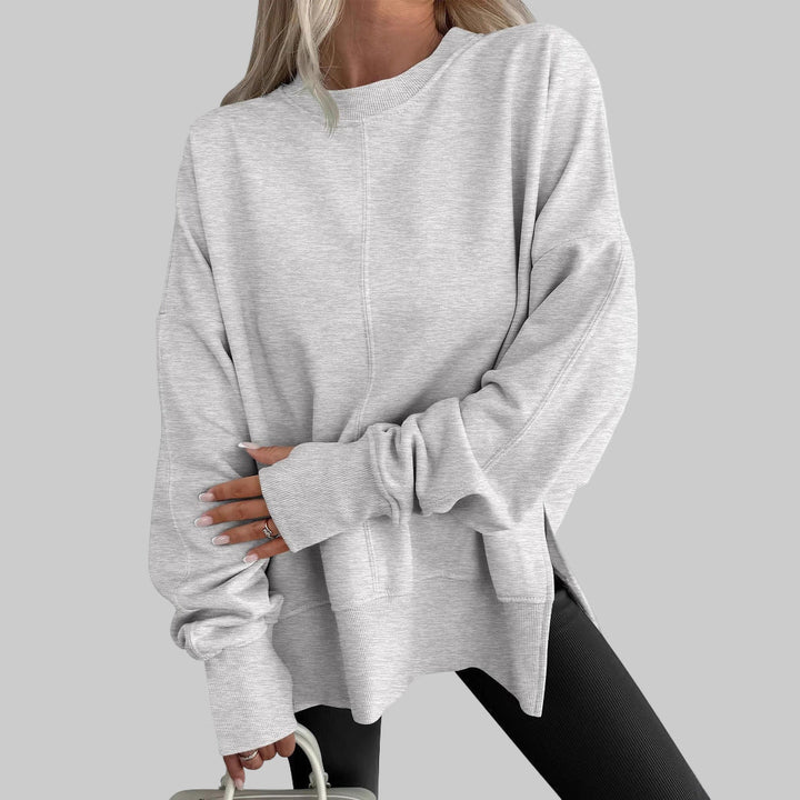 Malina – Bequemes Oversized Langarm-Sweatshirt