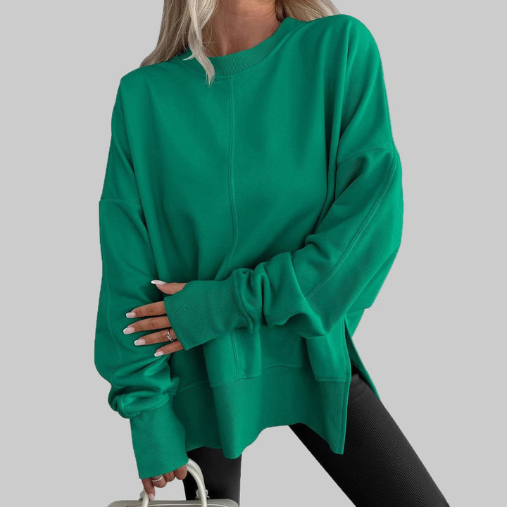 Malina – Bequemes Oversized Langarm-Sweatshirt