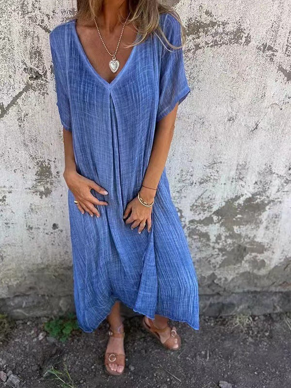 Norea™ – Luftiges Kleid mit V-Ausschnitt