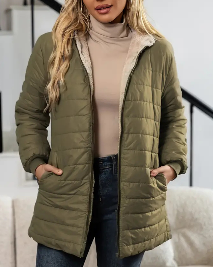 Anna | Gefütterte Komfort-Winterjacke