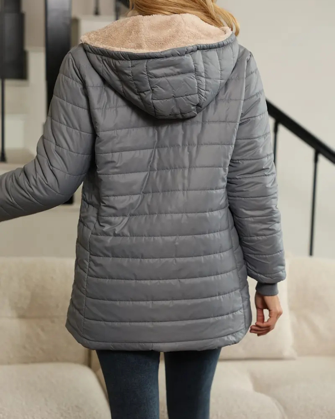 Anna | Gefütterte Komfort-Winterjacke