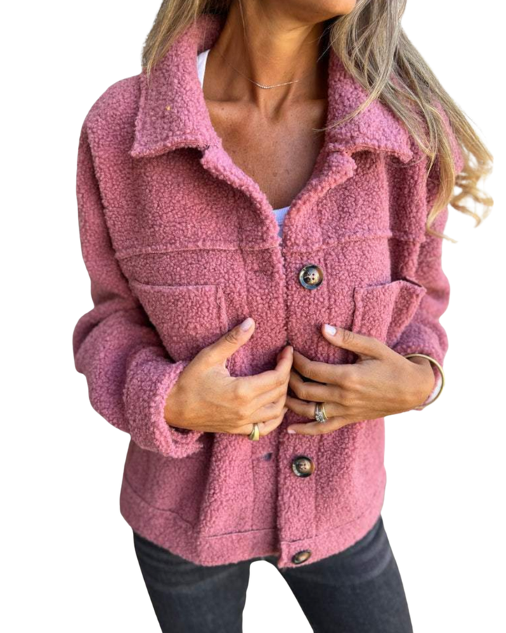 Alizée | Gemütliche Button-Down-Jacke