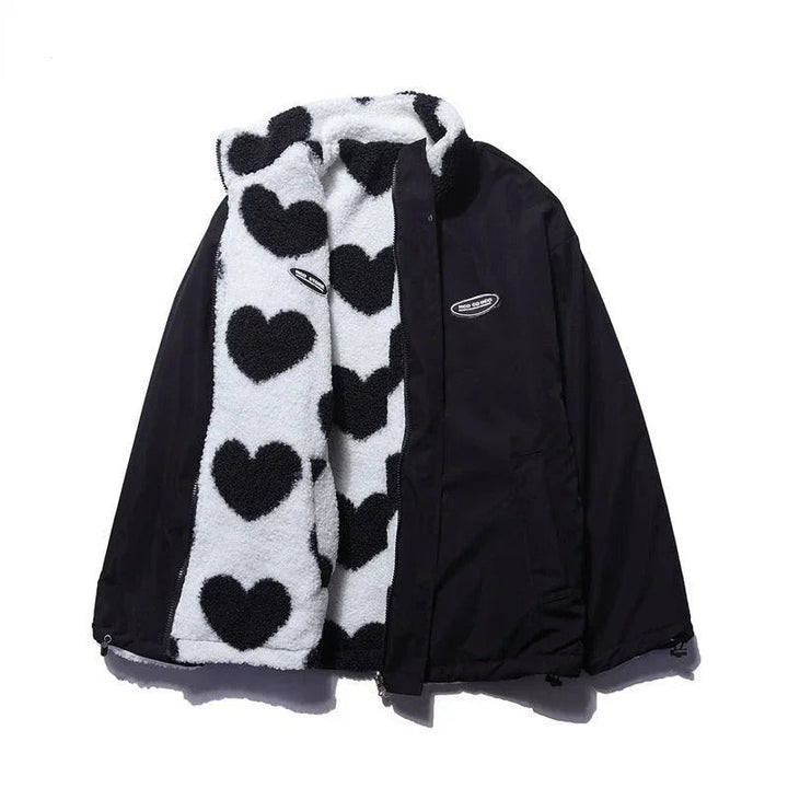 Sabrina | Wende-Herzenjacke