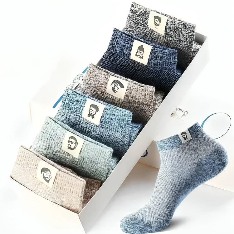 5 + 5 GRATIS HEUTE | AirSocks™ | Antibakterielle, atmungsaktive Socken