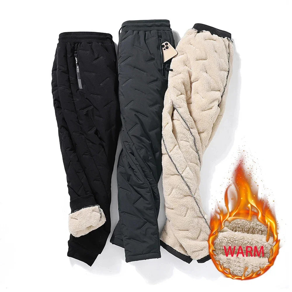 CozyShield™ wasserdichte Thermo-Jogginghose aus Lammwolle | Unisex