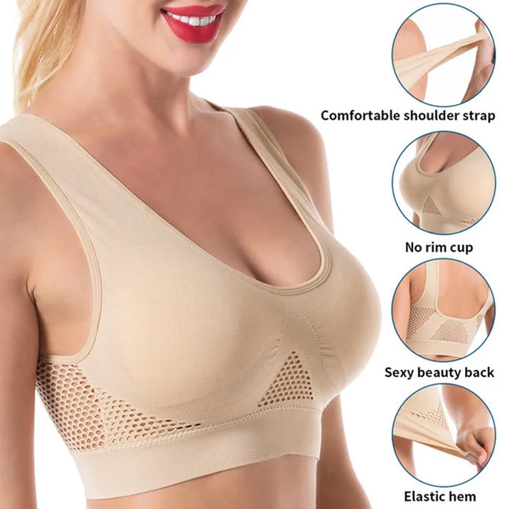 1+1 Gratis | LiftUp Bra™ Atmungsaktiver Mesh-Sport-BH