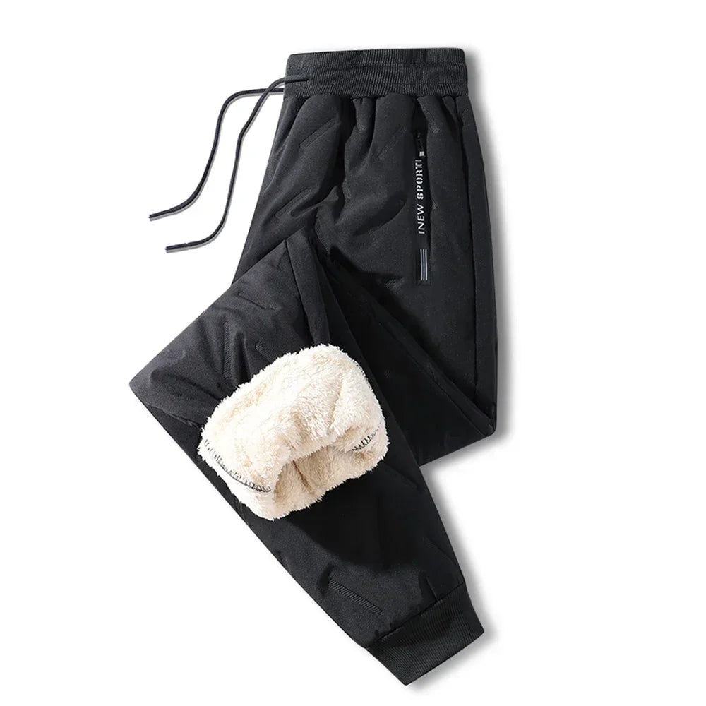 CozyShield™ wasserdichte Thermo-Jogginghose aus Lammwolle | Unisex