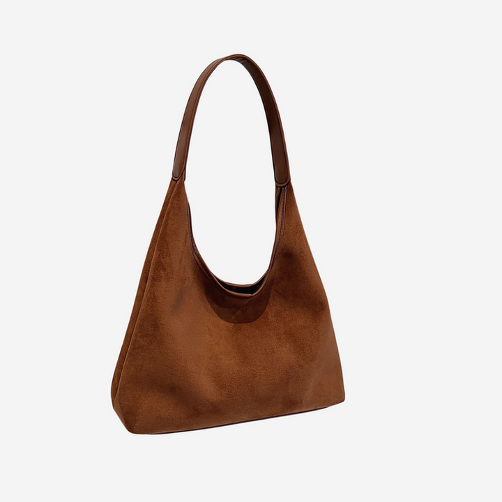 Herbst Wildleder Tote Tasche