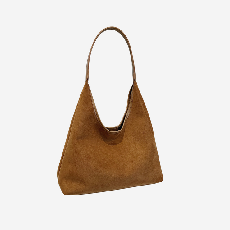 Herbst Wildleder Tote Tasche