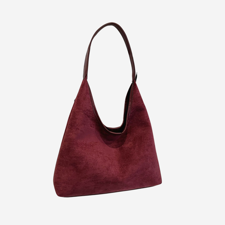 Herbst Wildleder Tote Tasche