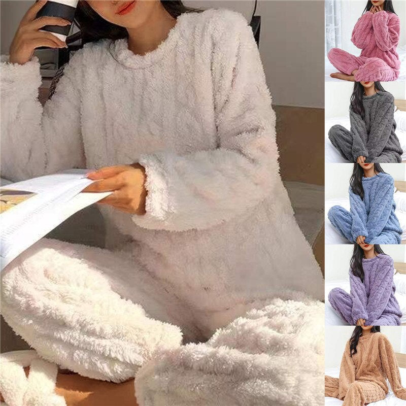 Patricia – Fleece-Pyjama für Damen