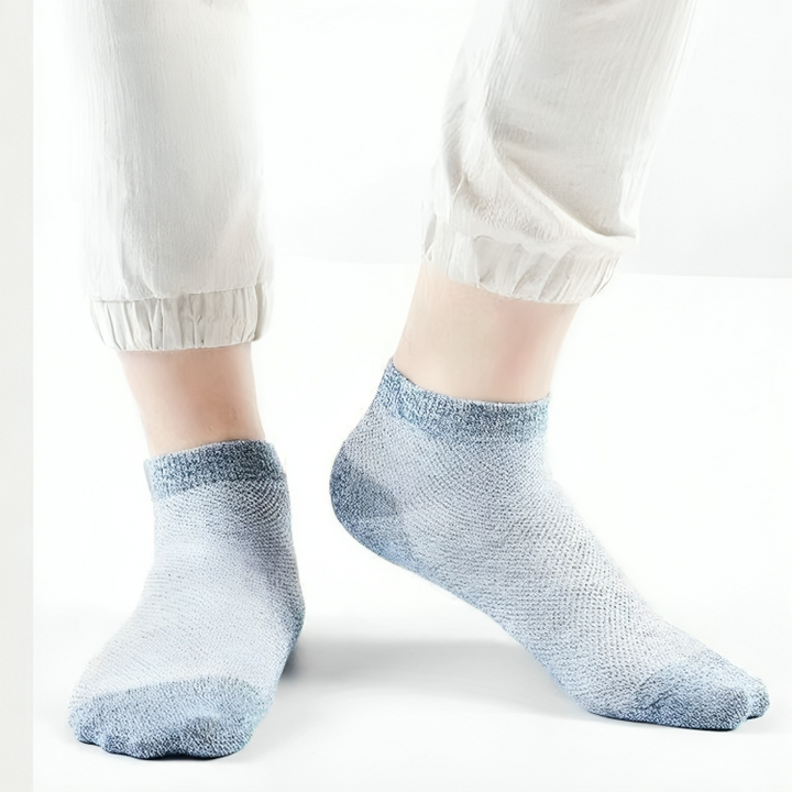 5 + 5 GRATIS HEUTE | AirSocks™ | Antibakterielle, atmungsaktive Socken