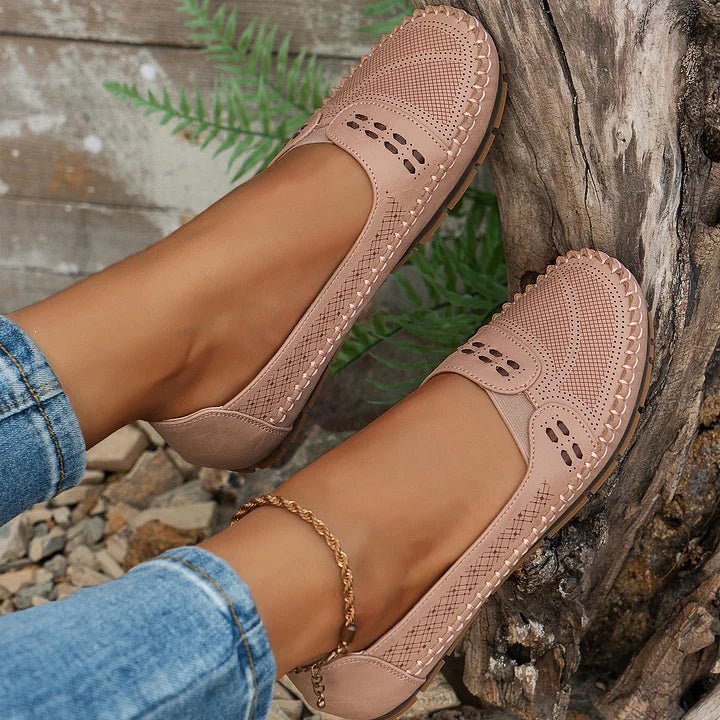 Amelie – Stilvolle Orthopädische Flache Schuhe