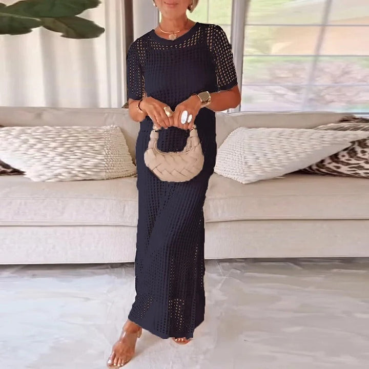 Zaya - Geraffter Ausschnitt - Zweiteiliges Set | Sonnenverwöhnte Eleganz, Müheloser Fluss