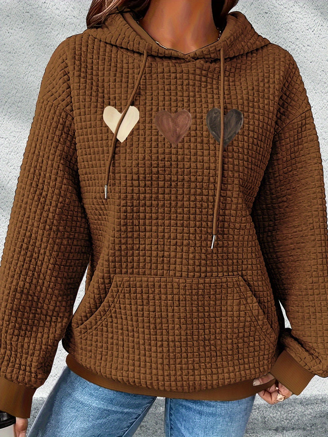 Urmela – Lässiger Polyester Kapuzenpullover Mit Taschen