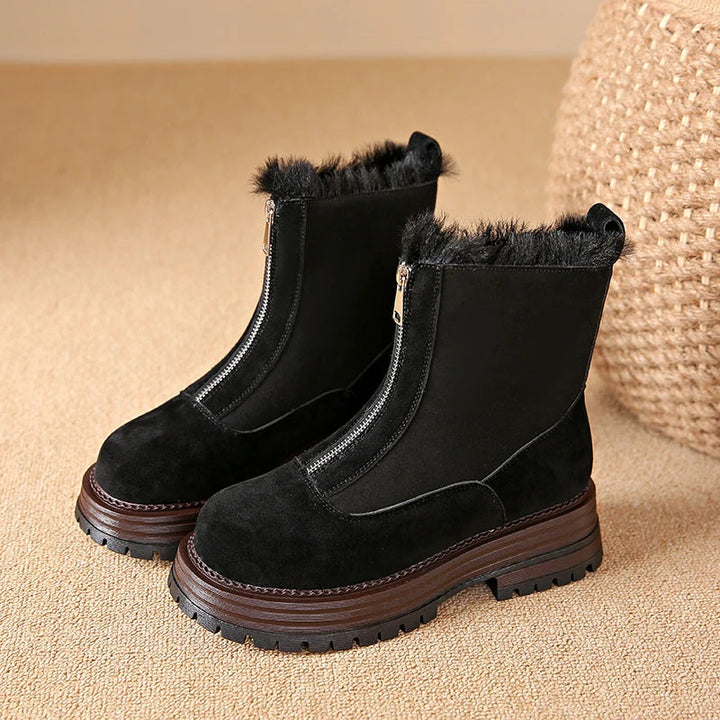 CHARLOTTE™ - Warme Plüschstiefeletten für den Winter [50% RABATT]