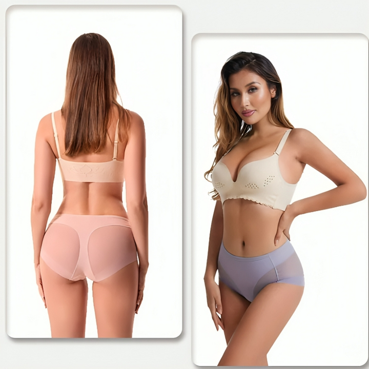 2+2 GRATIS | SilkSculpt™ | Elegante Ice Silk Slips